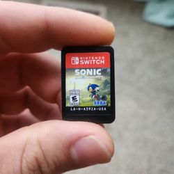 Sonic Frontiers Nintendo Switch Game Cartridge
