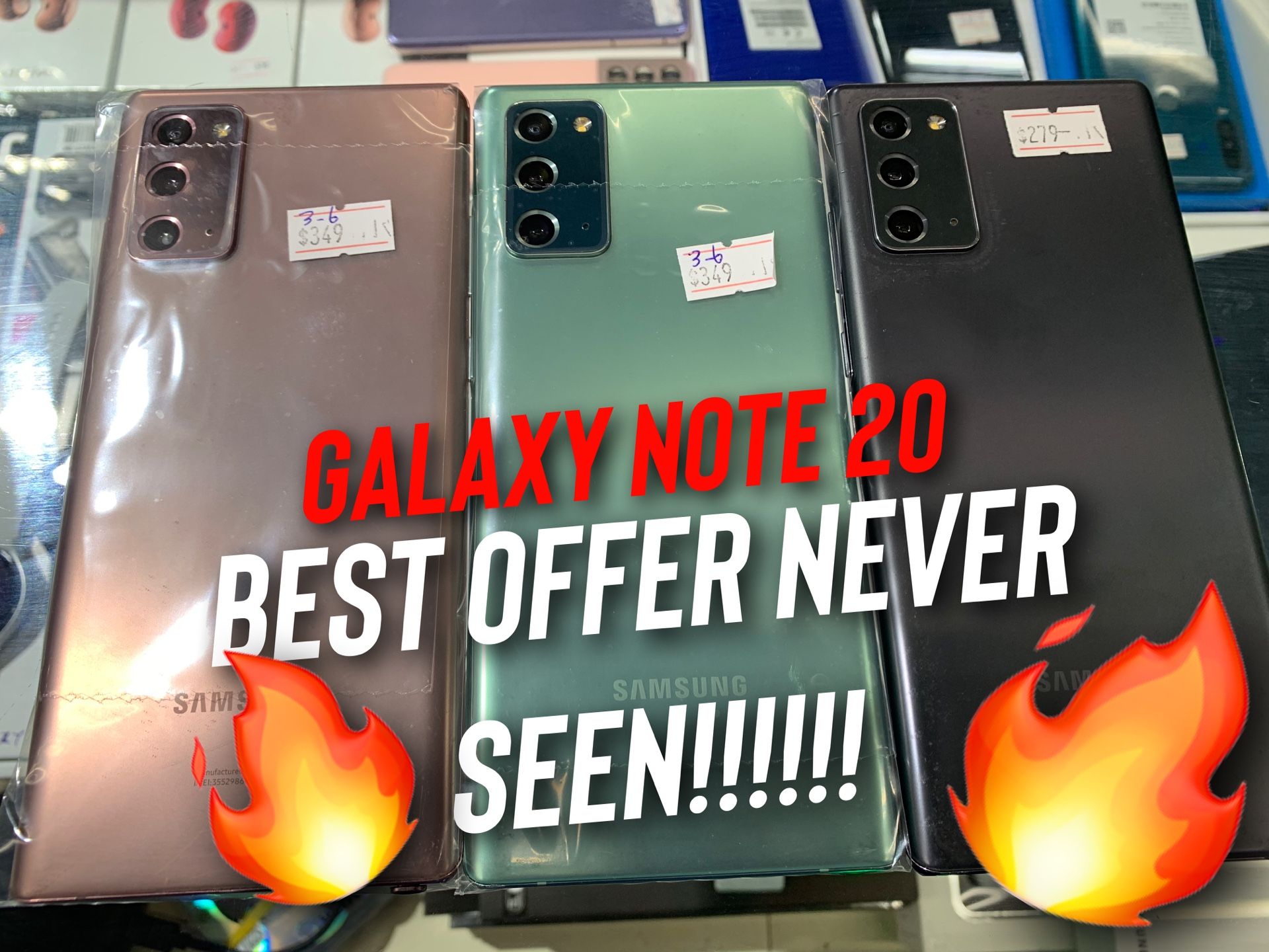 Galaxy Note 20 Best Price!!!!!!