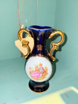 French Limoges Vase