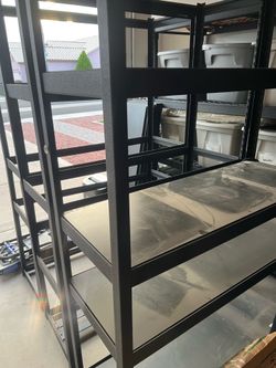 3 large shelves