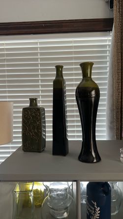 Glass vases