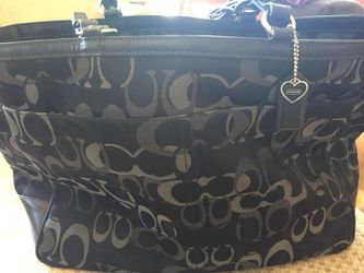 Coach Diaper Bag (Black)