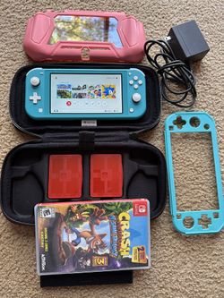 Nintendo Switch Lite With Games And Pack Packs 