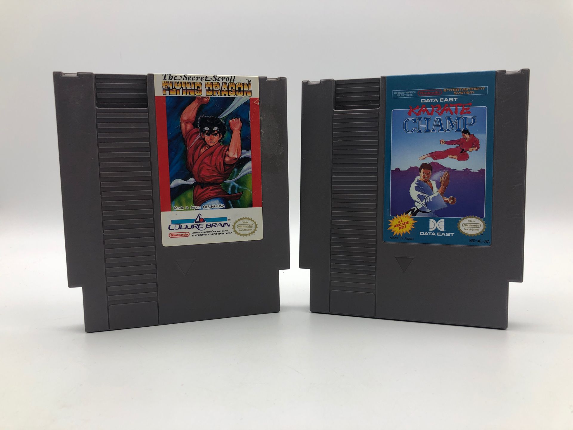 Nintendo NES | 2 Games flying dragon and karate champ