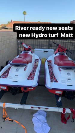 Jetski Gsx Seadoo Jetski Jet Ski Trailer 