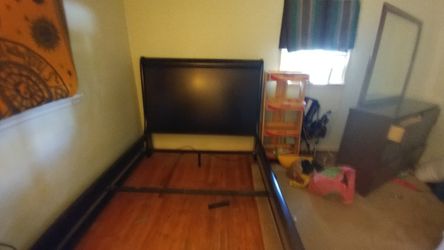 Queen bed frame