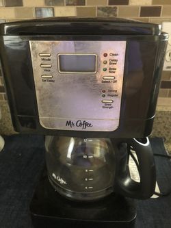 Mr Coffee maker