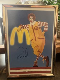 McDonalds Autograph