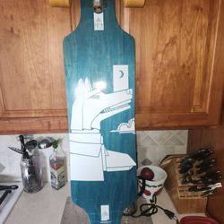 Prism Longboard Skateboard by Liam Cliff Santa Cruz 