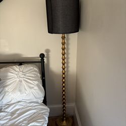 Black And Gold Standing Lamp