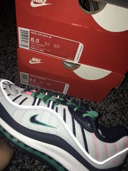 AIR MAX 98 SOUTH BEACH TIDAL WAVE SIZE 8.5 and 9.5. AIR MAX 97 sw yeezy retro