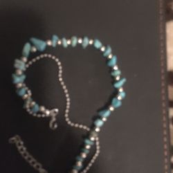 Turquoises Anklet/ Bracelet 