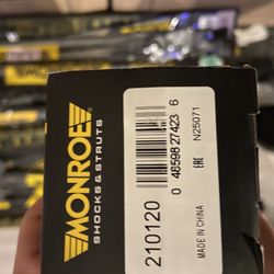 Monroe Restore Front Shock 210120 For Chrysler Vehicles - See Notes