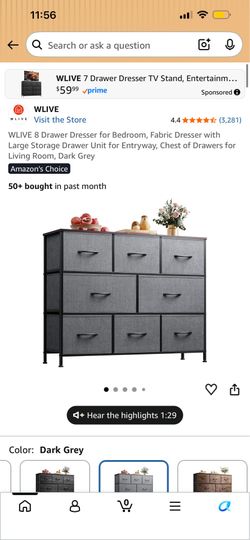 8 Drawer Dresser