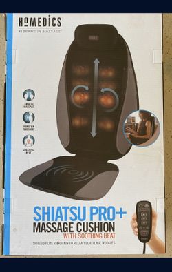 Homedics shiatsu Pro plus Massage cushion new in box