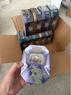 Pokemon tins (10 available )