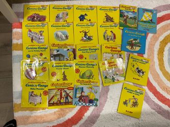 Curious George books   All for $30