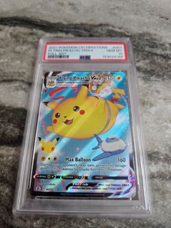 2021 POKEMON CELEBRATIONS #007 FULL ART/FLYING PIKACHU VMAX PSA 10
