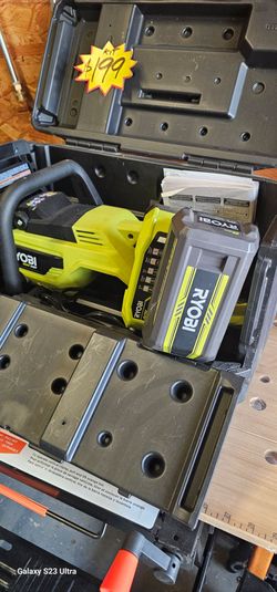 Ryobi 40v 18in chainsaw combo