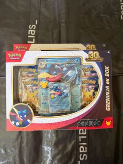 Pokémon TCG Greninja ex Box 30th Celebration