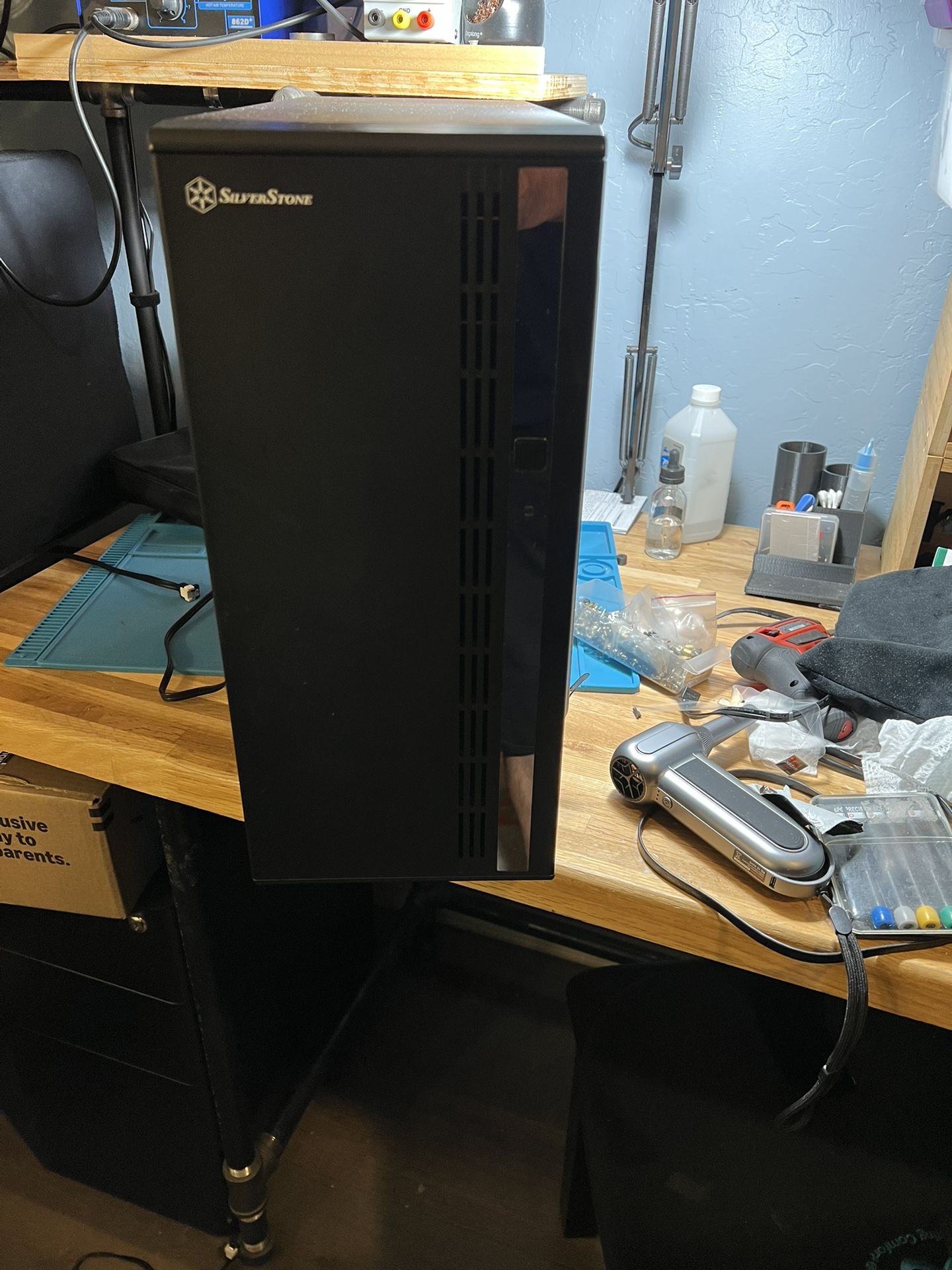 SilverStone ATX NAS / Server Case ONLY – 8 Hot-Swap Bays + SATA Backplane