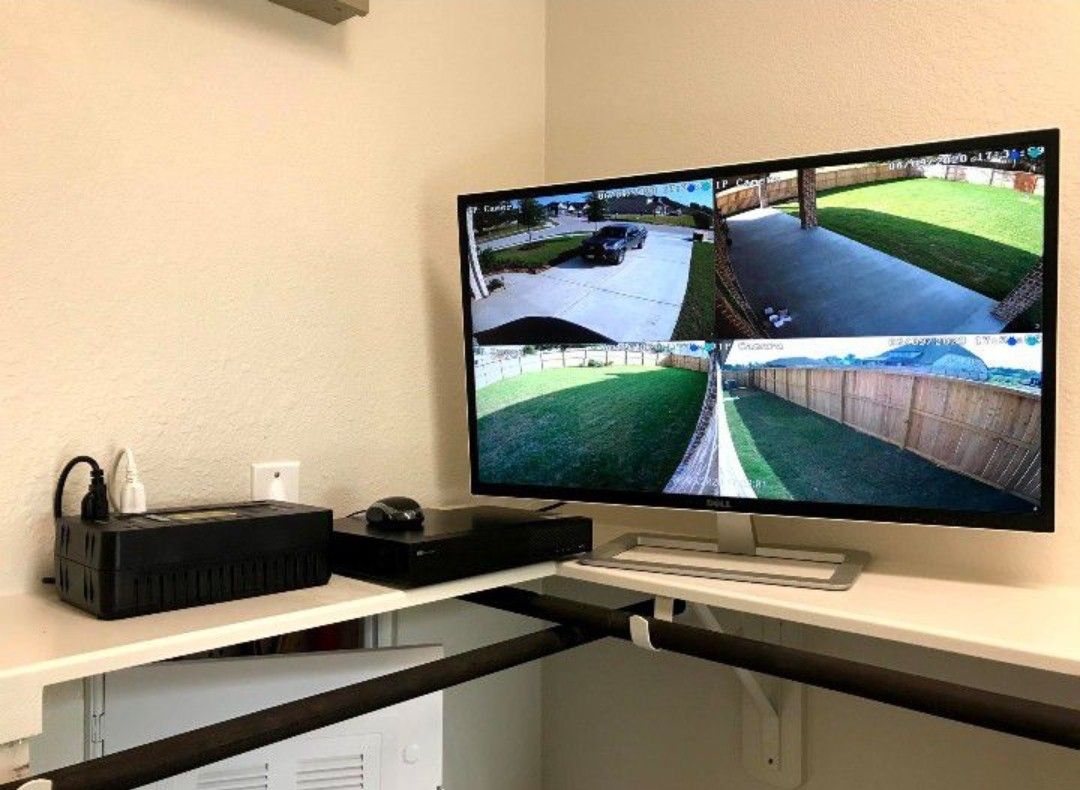 4 CCTV Security Cameras With Recorder❗️INSTALLED❗️INSTALADAS 💯