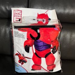 Big Hero 6 Kids Red Baymax Inflatable Costume