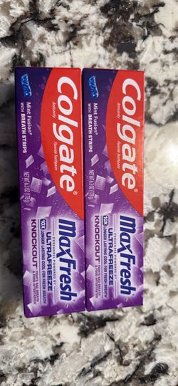 Colgate toothpaste 2 for $4