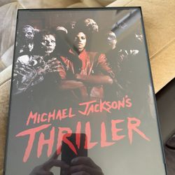 Michael Jackson Framed Posted 9x11x