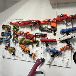 Nerf And Laser Guns