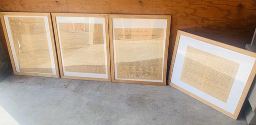 Constitution framed - moving!