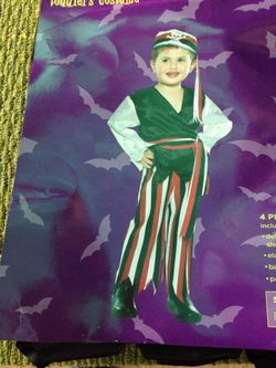 Costume buccaneer size 2-4 yr. $8.00