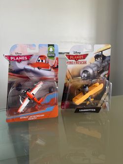 Disney Planes Mattel Rare Sealed Die-Cast Lot – Strut Jetstream Dusty & Leadbottom