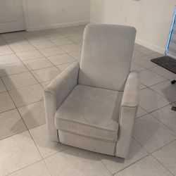Grey Reclining Chair 