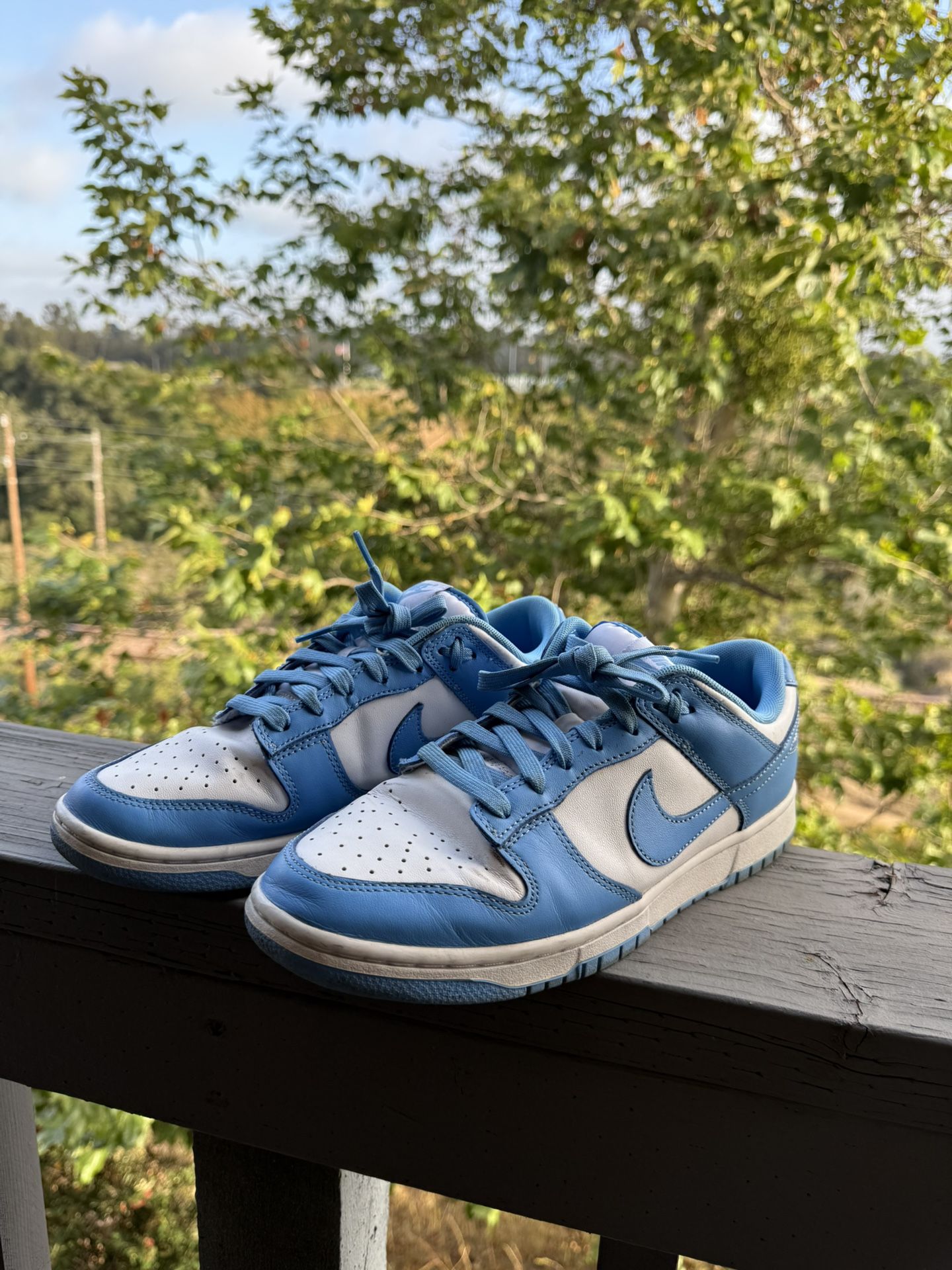 Nike Dunk Low "Powder Blue" UNC (Mens Size 9)