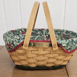 Longaberger 2004 Edition Get Together Basket Christmas Collection 