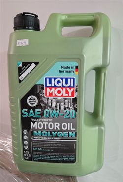 Liqui Moly Molygen 0W-20 Fully Synthetic Motor Oil 5L