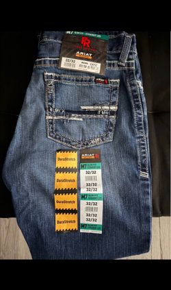 NWT Ariat FR Work Jeans - M7 Slim Fit Straight Leg (32x32) DuraStretch