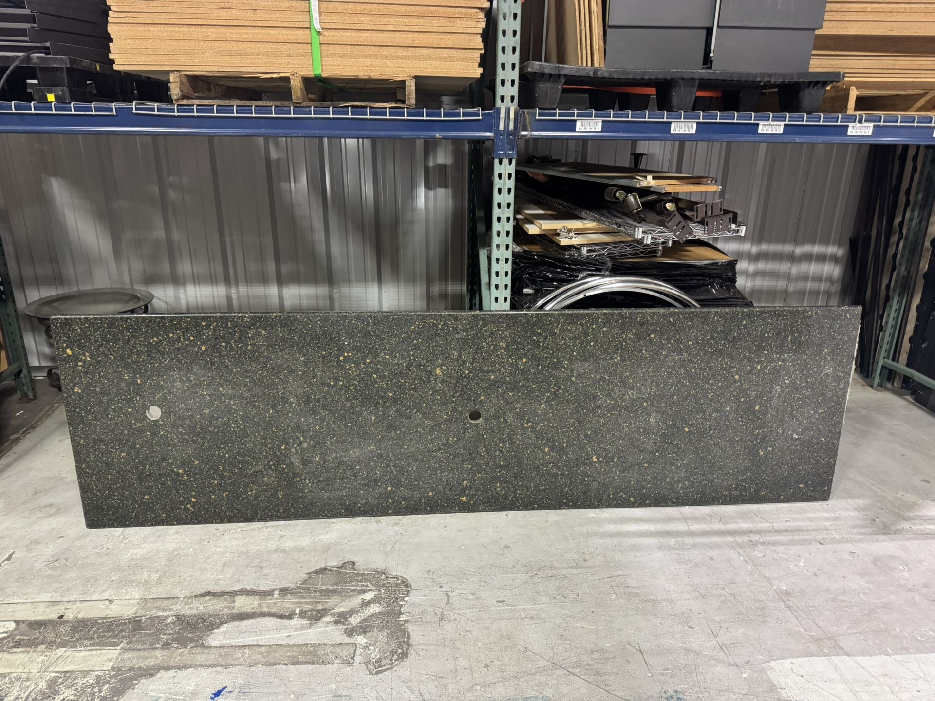  🔥 Large Solid Countertop Slab – Heavy-Duty & Multi-Purpose | Perfect for Workbenches, Garage, Shops, or DIY Projects! 🔥