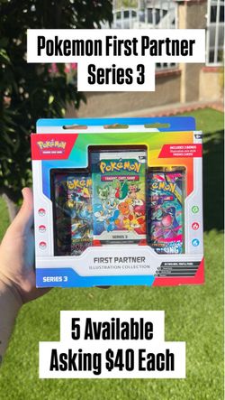 Pokemon First Partners Series 3