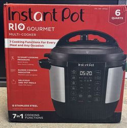 Instant Pot RIO Gourmet 6-Qt Multi-Cooker