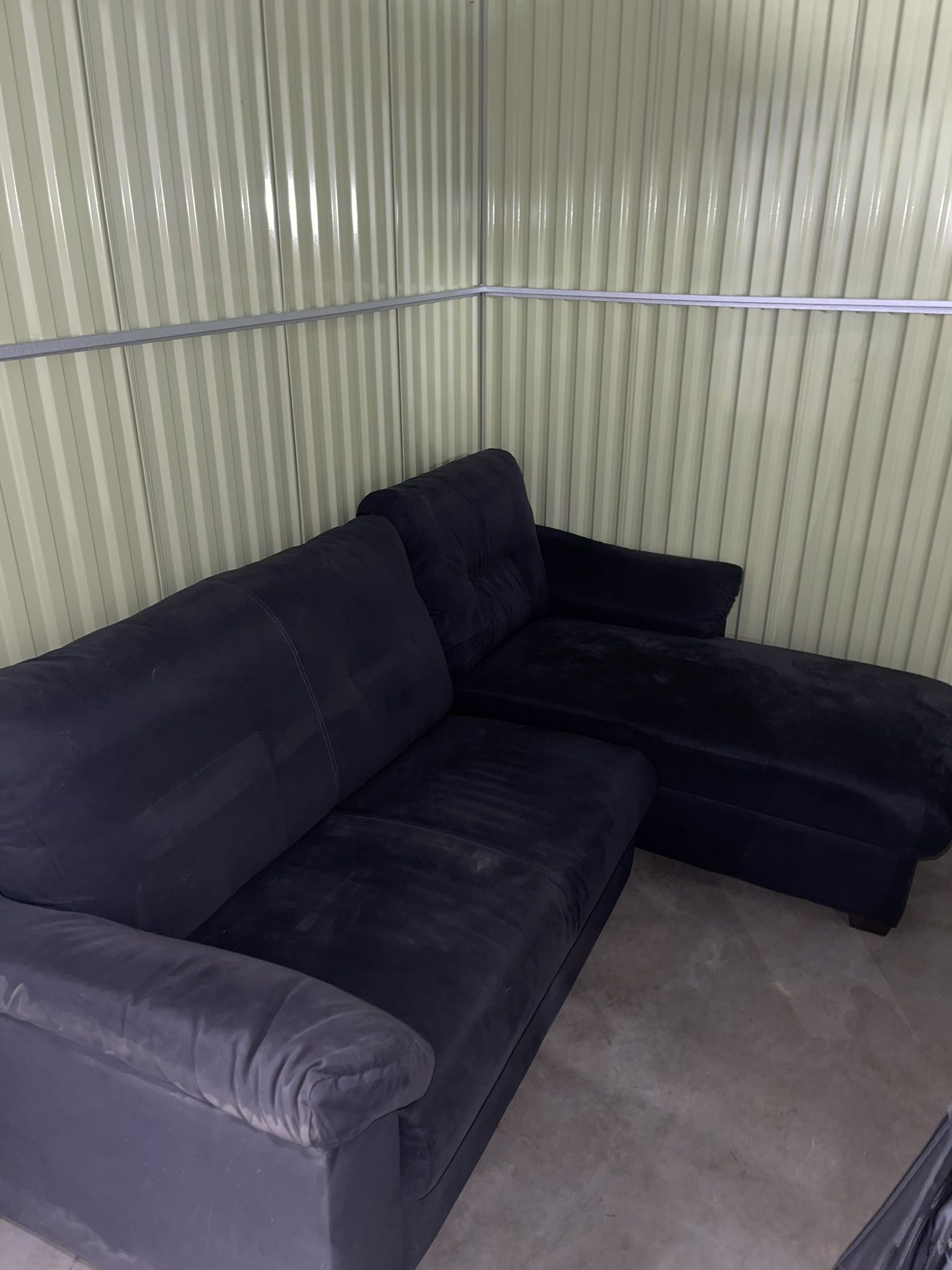Small Sectional Couch with a Chaise