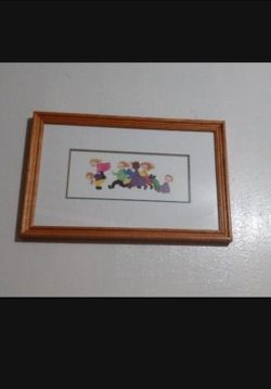 INGRID BECK WATERCOLOR ARTWORK 15"×8"