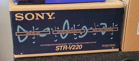 Sony 5 Speaker Home Entertainment System Plus Reciever 