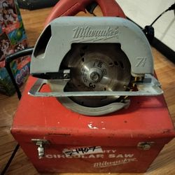 Milwaukee Circular Saw Vintage 