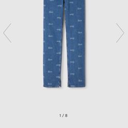 Gucci Denim Laser Pants 