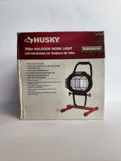 HUSKY 700W HALOGEN WORK LIGHT NEW