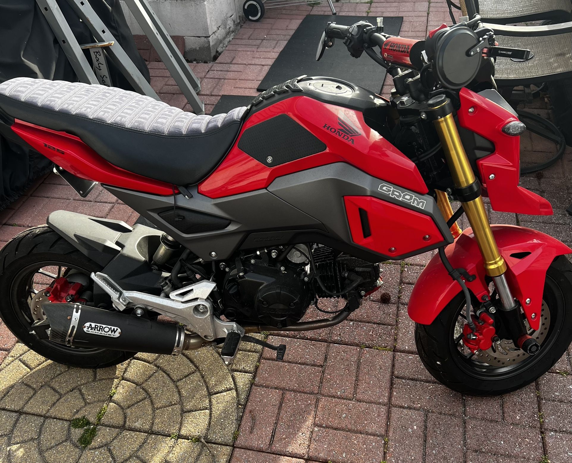 2017 Honda Grom 575miles