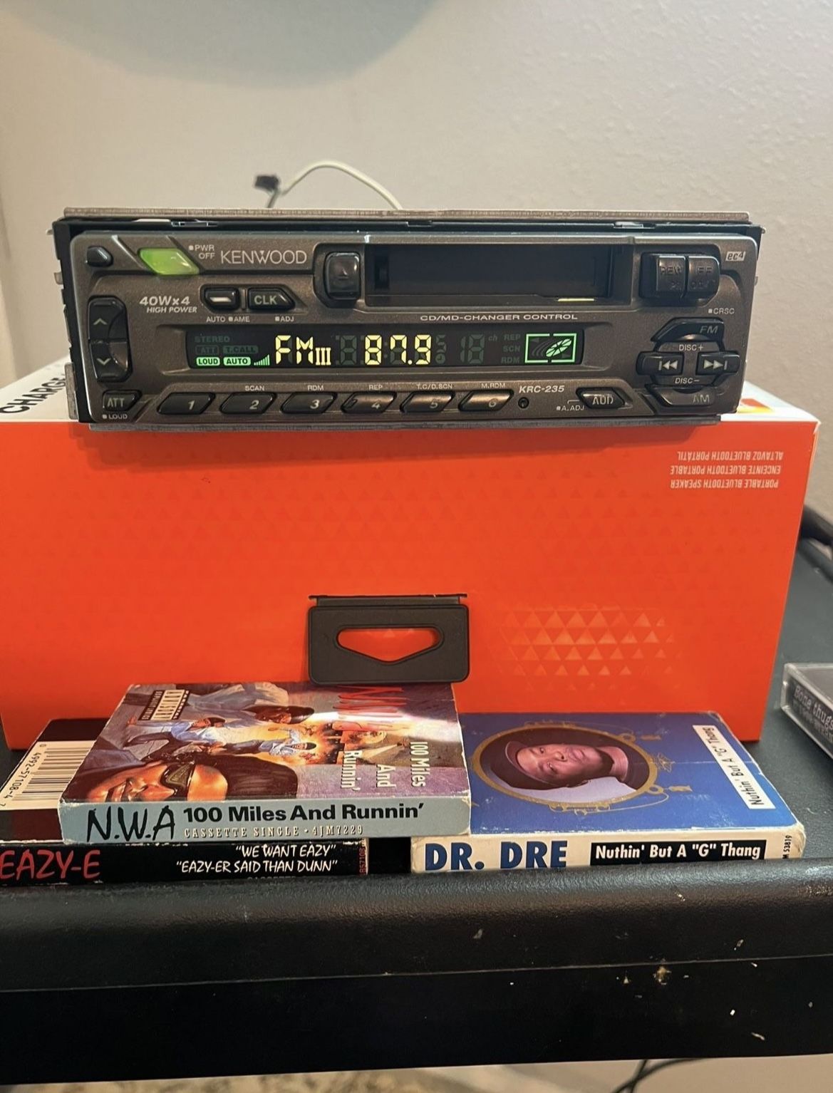 Old School Kenwood Stereo w/ detachable face