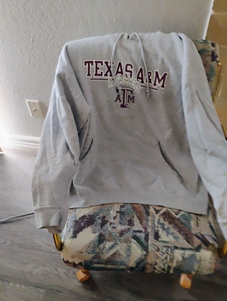 Texas A&M HOODED Pullover Sweatshirt
